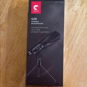 Q3B Black Gaming Microphone